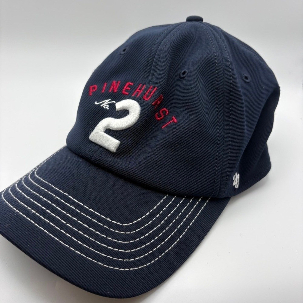 '47 Pinehurst No. 2 Stretch Fit Hat OSFA Navy Golf Casual‎ Athletic Athleisure